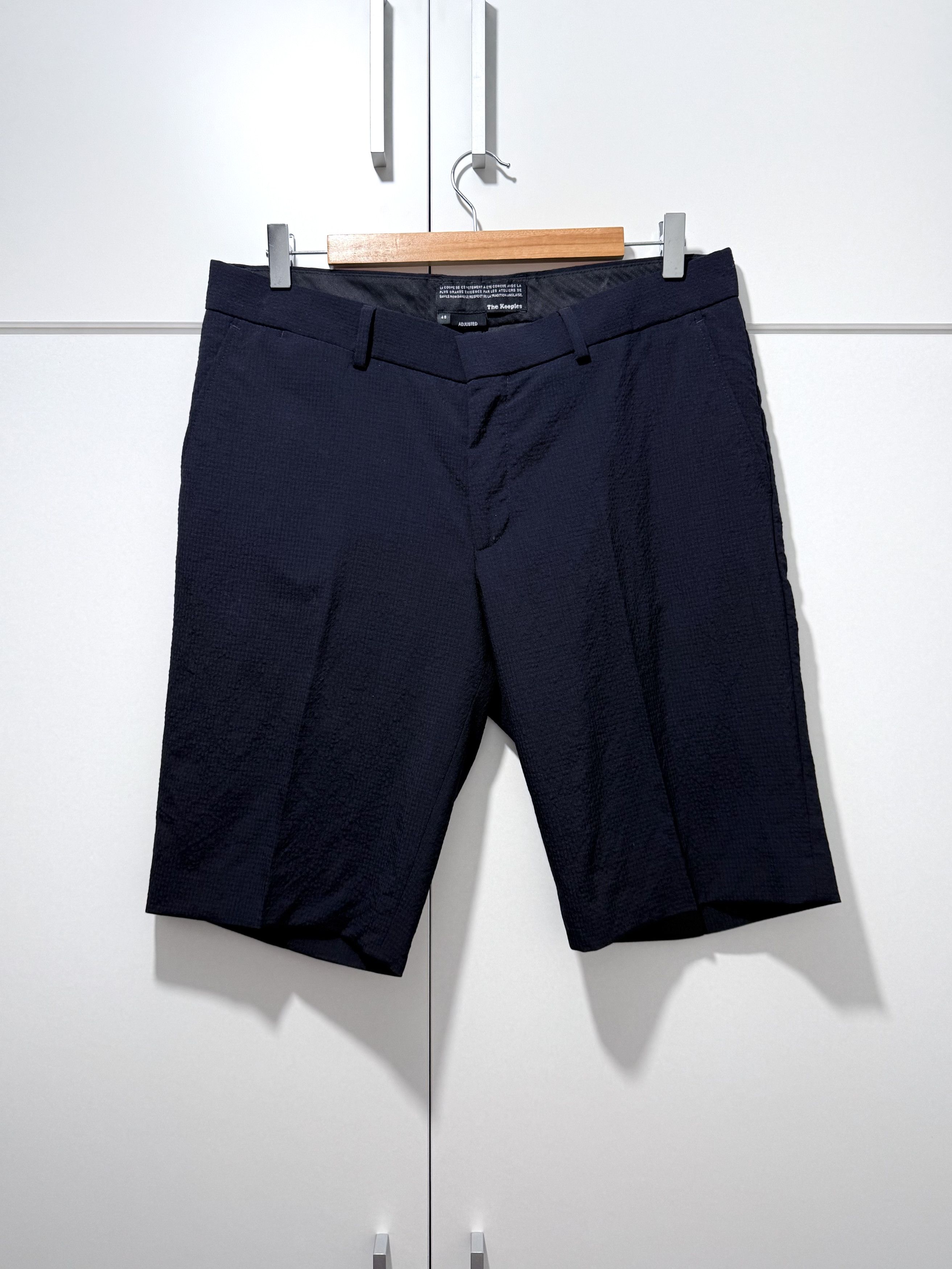 The Kooples The Kooples Pure Wool Dress Shorts Blue 48/M Size US 32 / EU 48 - 1 Thumbnail