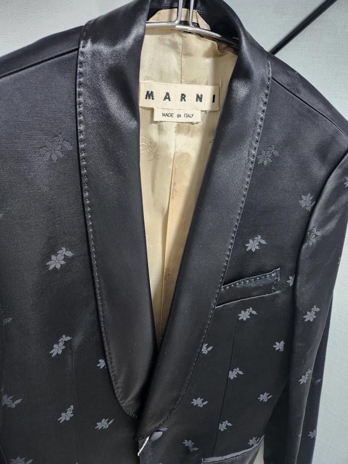 Marni Marni floral embroidered smoking jacket Size US S / EU 44-46 / 1 - 2 Thumbnail