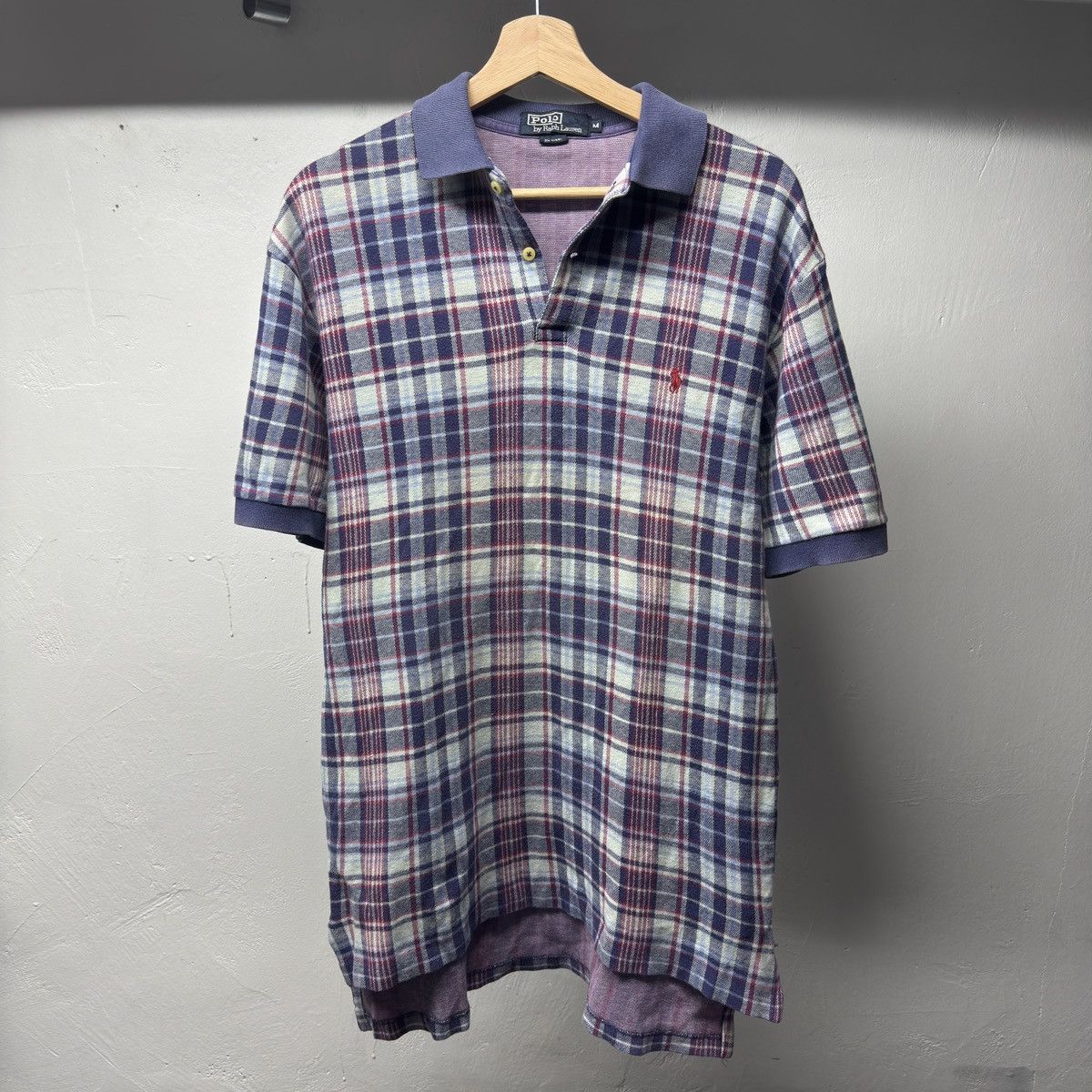 90s Polo Ralph Lauren Made in USA Plaid Shirt ERD Grunge