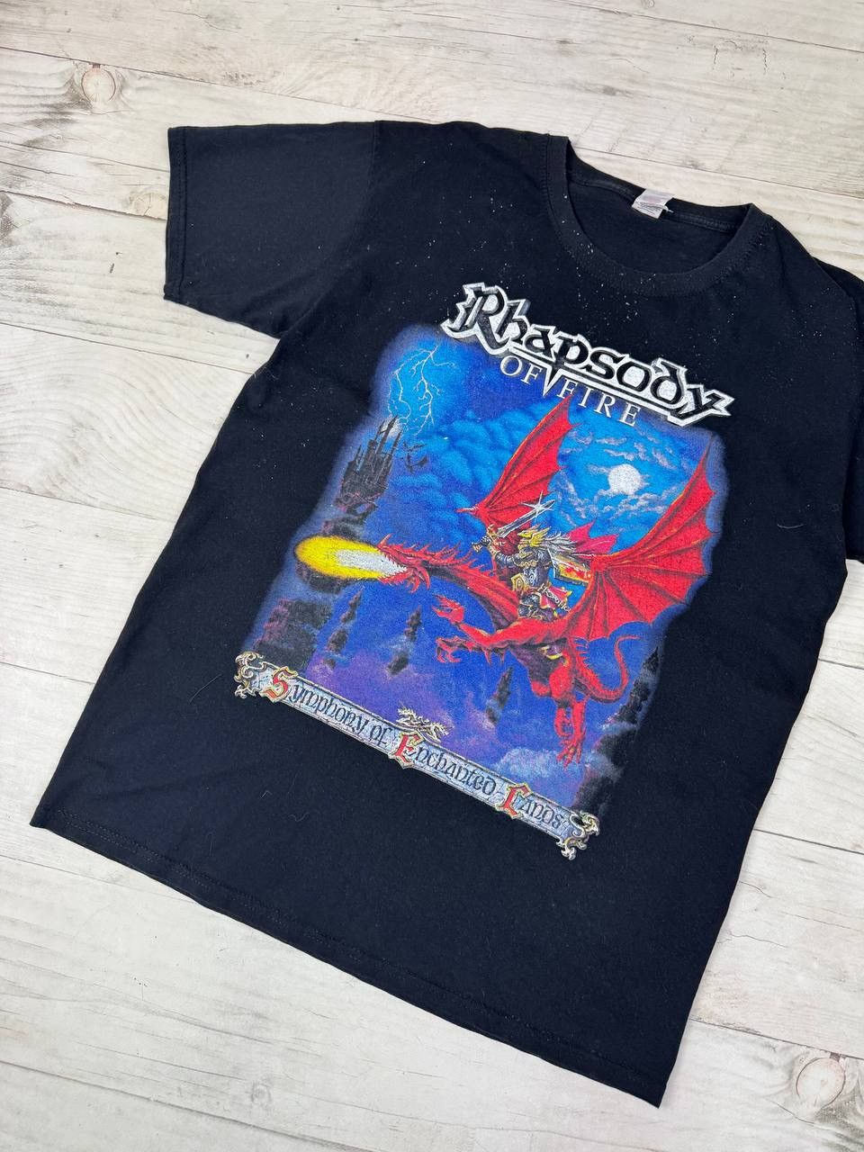 Band Tees Vintage Rhapsody Symphony Of Enchanted Lands T Shirt Size US M / EU 48-50 / 2 - 3 Thumbnail