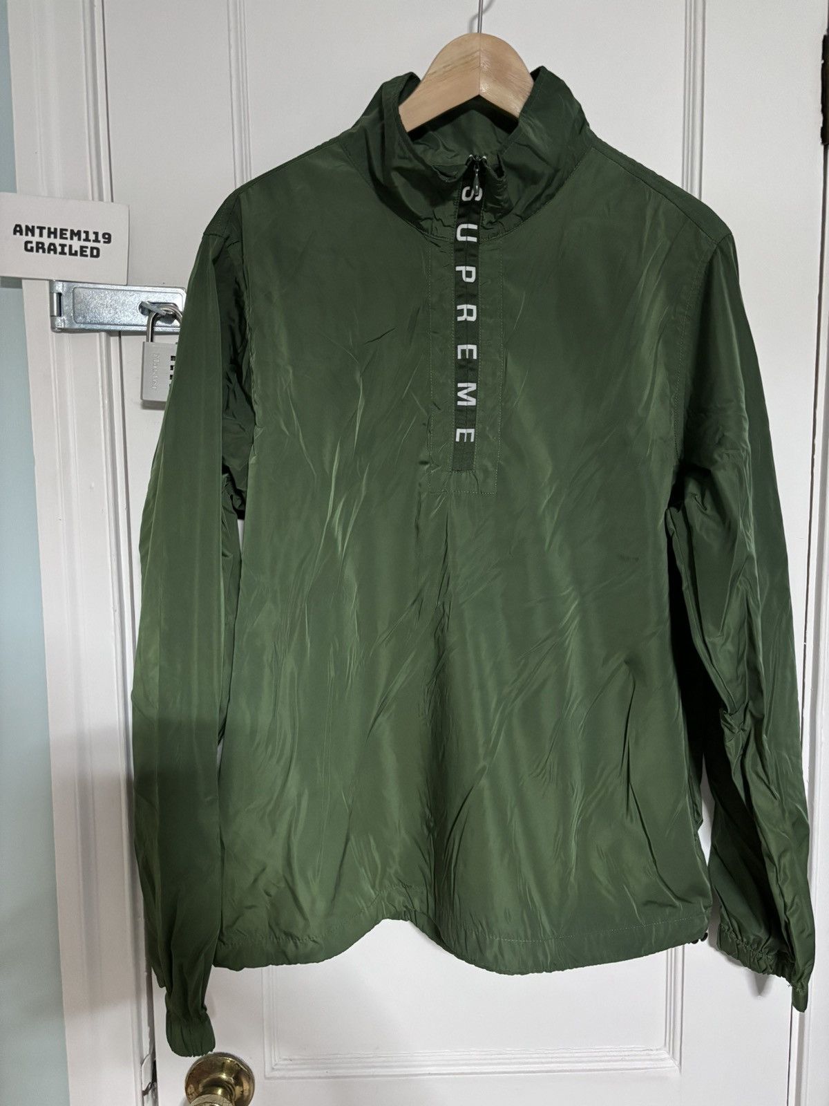 Supreme Nylon Half Zip Pullover 2016