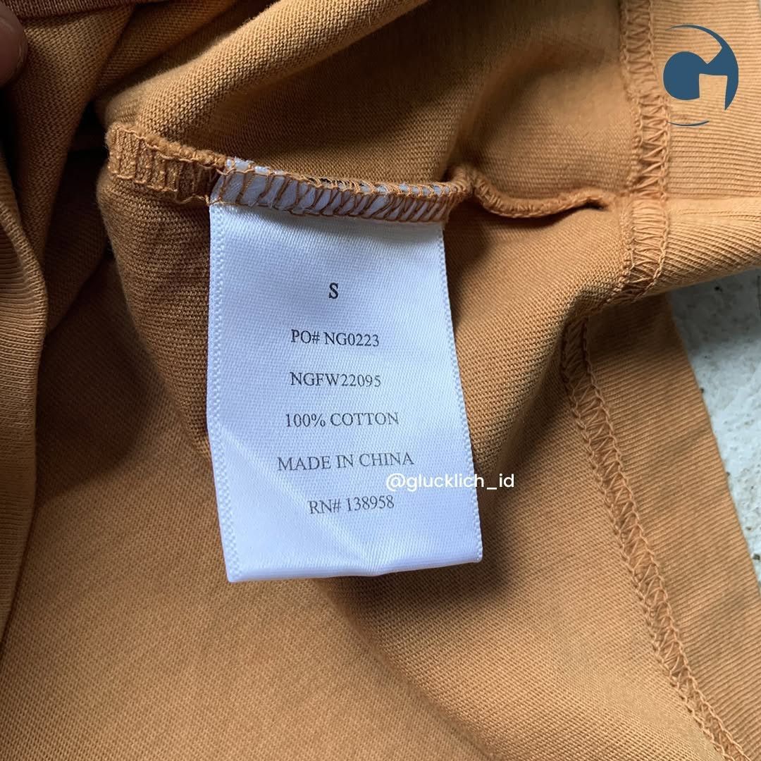 Noon Goons Noon Goons, Mechanic Cotton Graphic Tee in Caramel Brown Size US S / EU 44-46 / 1 - 5 Thumbnail