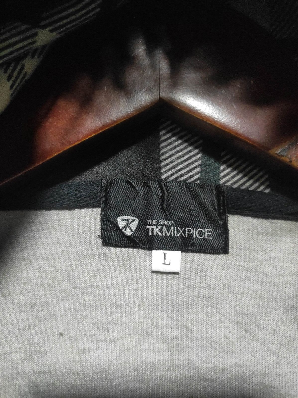 Japanese Brand TK mixpice plaid double zip fur hoodie LGB style Size US M / EU 48-50 / 2 - 9 Thumbnail