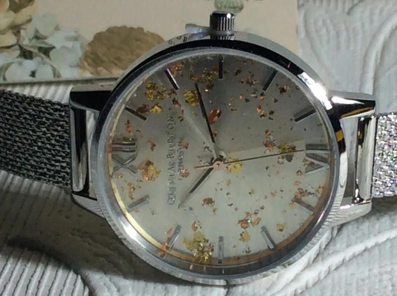 Designer Olivia silver ladies dial mesh stainless steel watch Size ONE SIZE - 5 Thumbnail