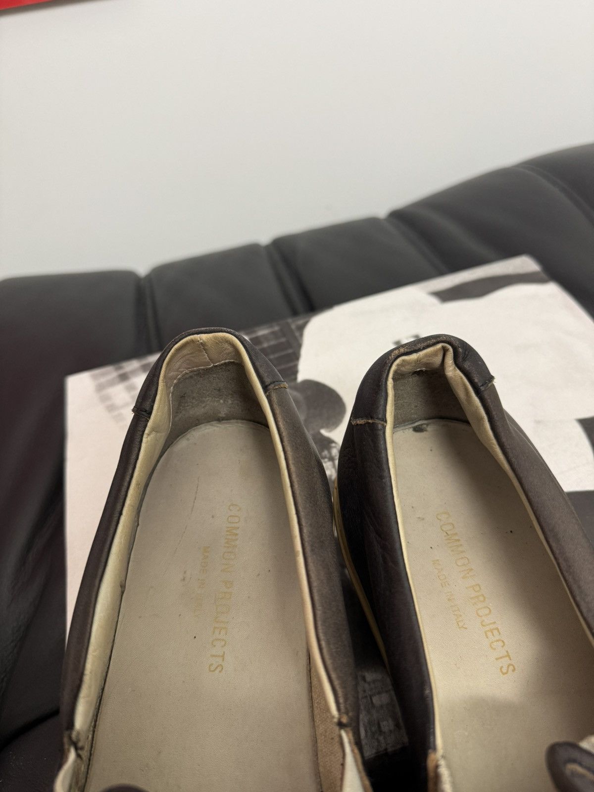 Common Projects Common Projects Low Leather Slip On Vintage Brown Casual Size US 9 / EU 42 - 6 Thumbnail