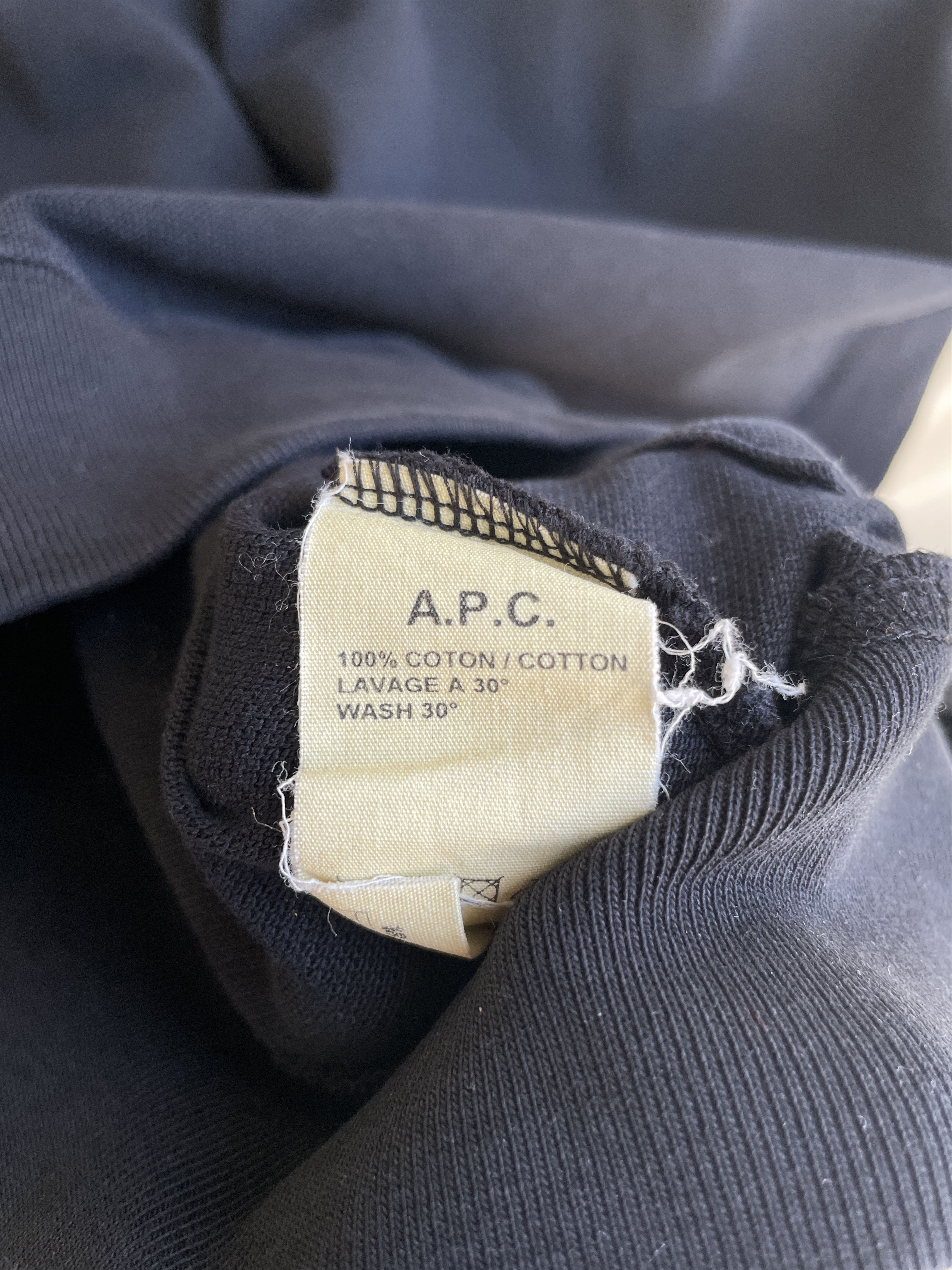 A.P.C. A.P.C. Lightweight Cotton Zip-Up Bomber Cardigan Size M Size US M / EU 48-50 / 2 - 12 Thumbnail