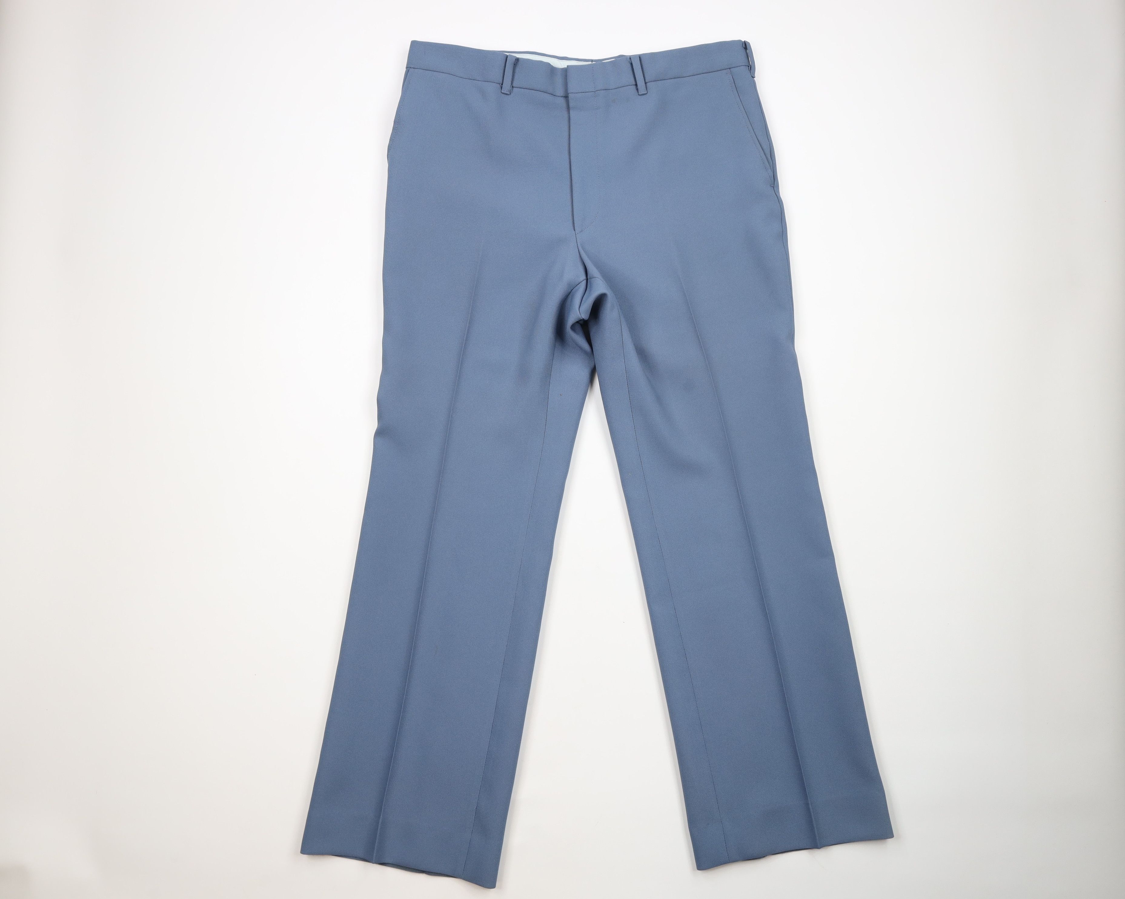 Vintage Vintage 70s Distressed 2 Piece Suit Jacket Bell Bottoms Size 40R - 12 Thumbnail