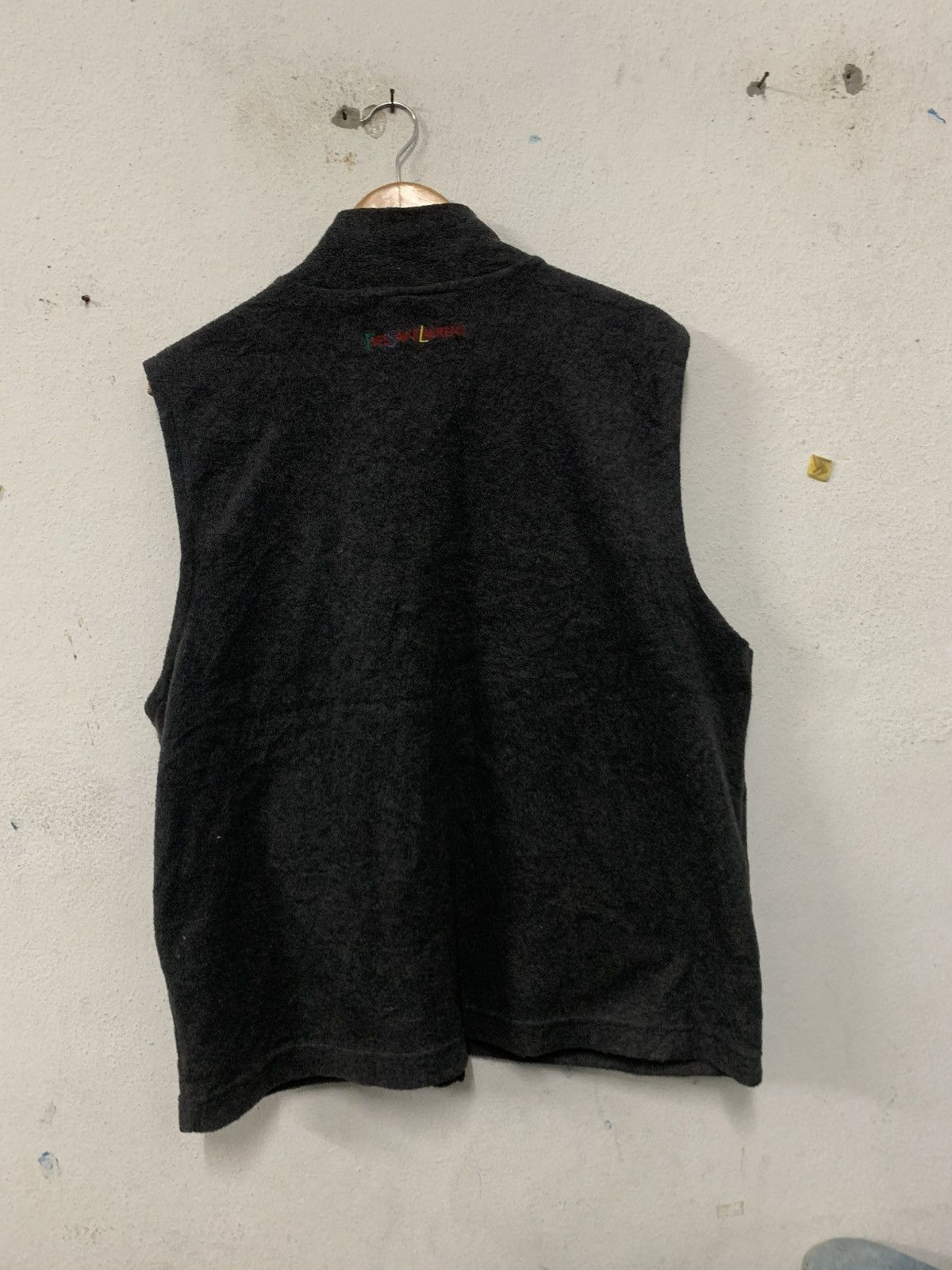 Vintage × Yves Saint Laurent Vintage YSL vest Flecee Size US M / EU 48-50 / 2 - 2 Thumbnail