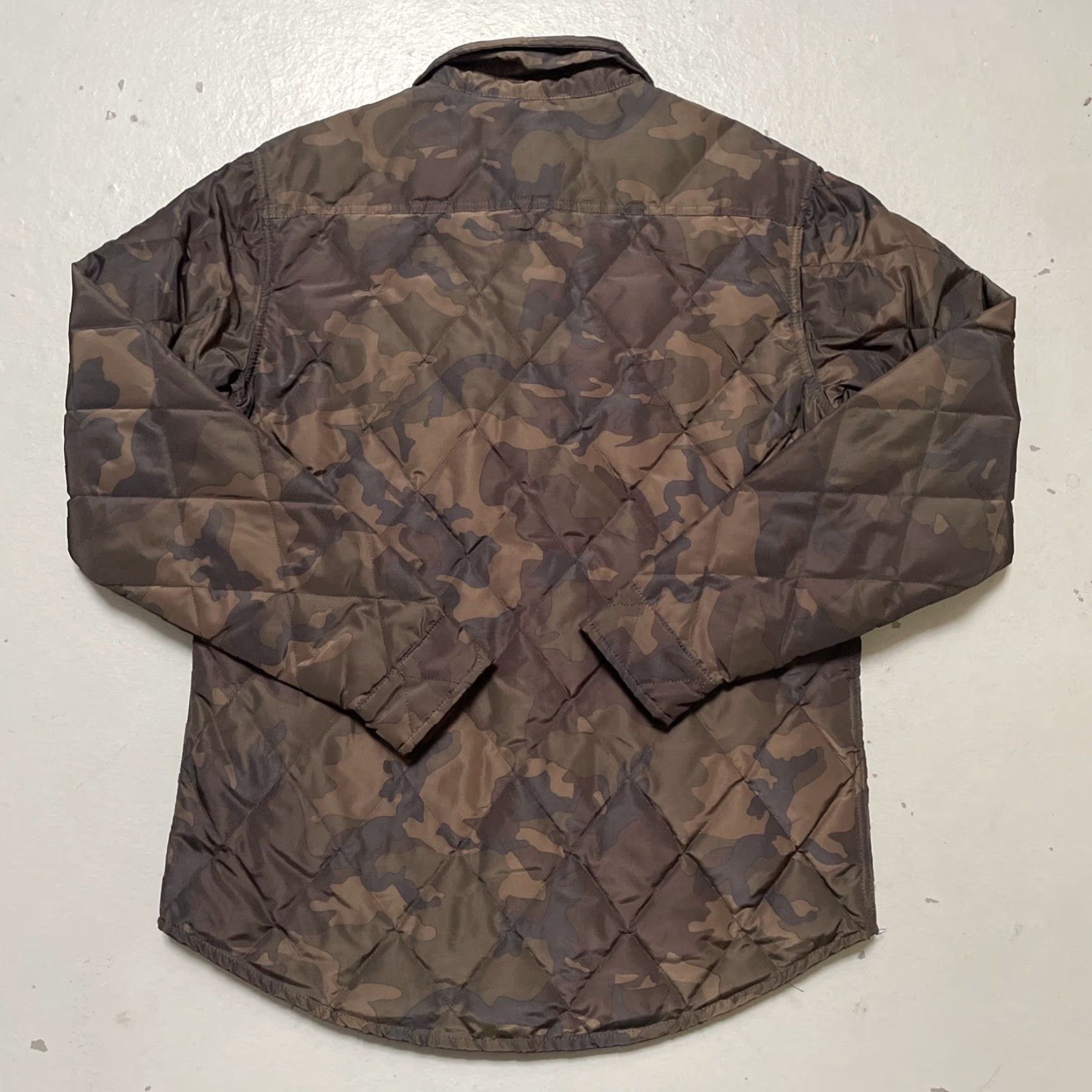 Schott Schott Down-Filled Quilted Insulated Shirt-Jacket Camouflage S Multicolor Quilted Down Jacket Shirt-Jacket Mens Womens Unisex Adults 9122D Size US S / EU 44-46 / 1 - 7 Thumbnail