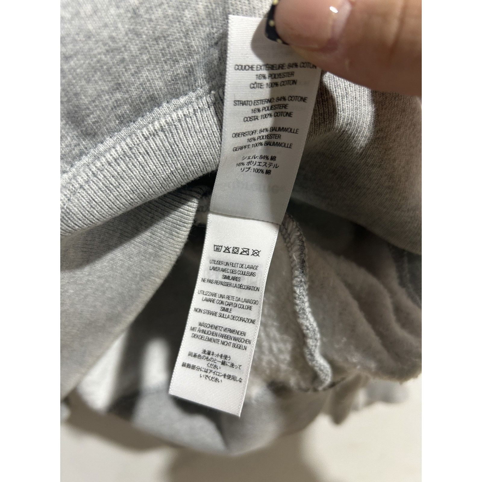 Supreme SUPREME WASHED OLD ENGLISH GREY HOODIE SIZE XL NEW Size US XL / EU 56 / 4 - 3 Thumbnail