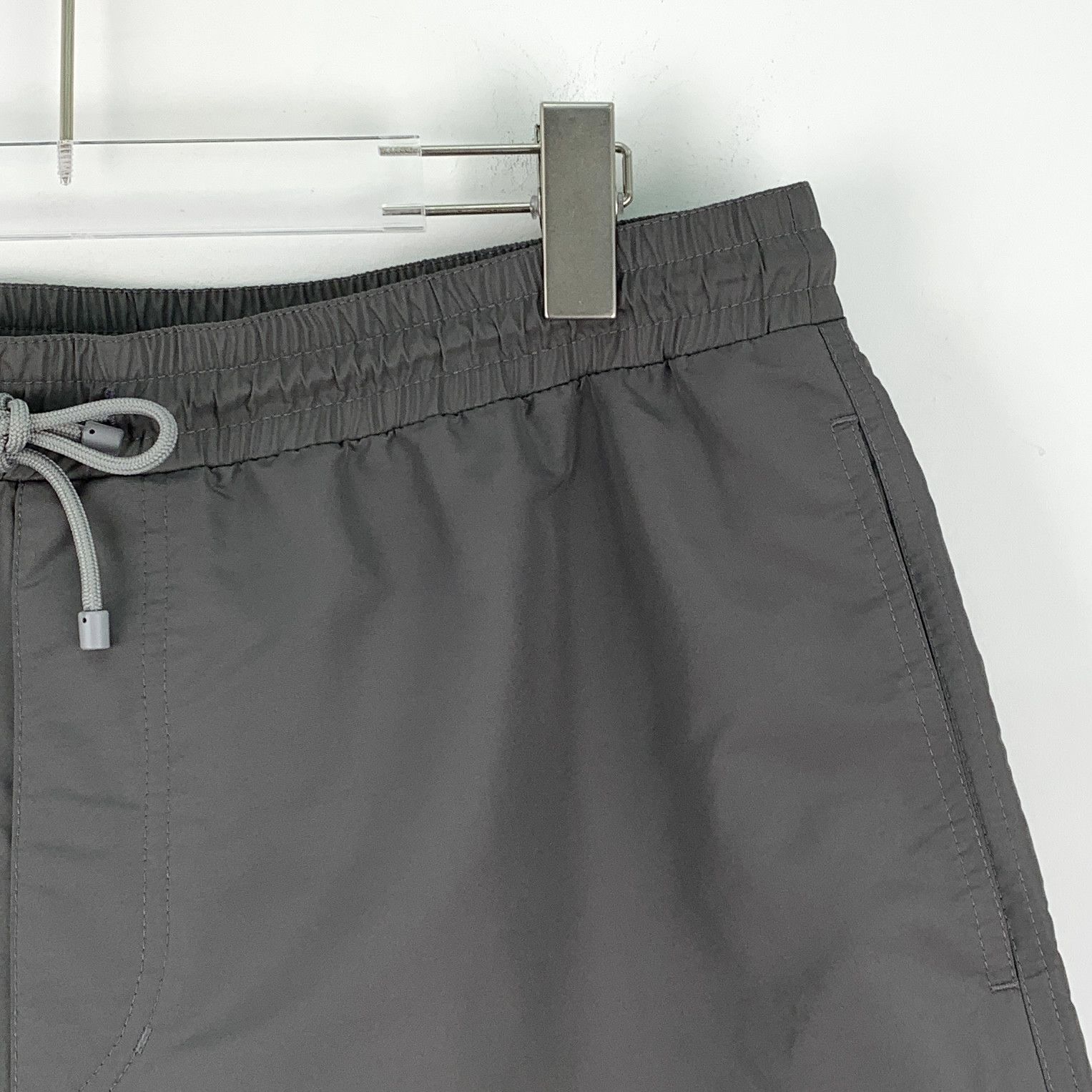 Brunello Cucinelli Brunello Cucinelli Logo Drawstring Shorts Dark Grey (XL) Size US 34 / EU 50 - 3 Thumbnail