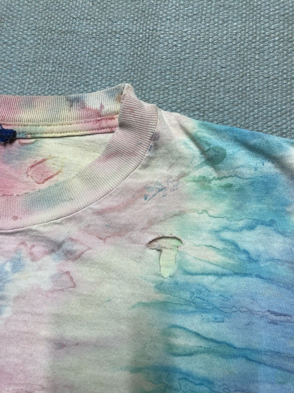 Vintage 90s tie dye t shirt faded distressed hippie men’s XL Size US XL / EU 56 / 4 - 6 Thumbnail