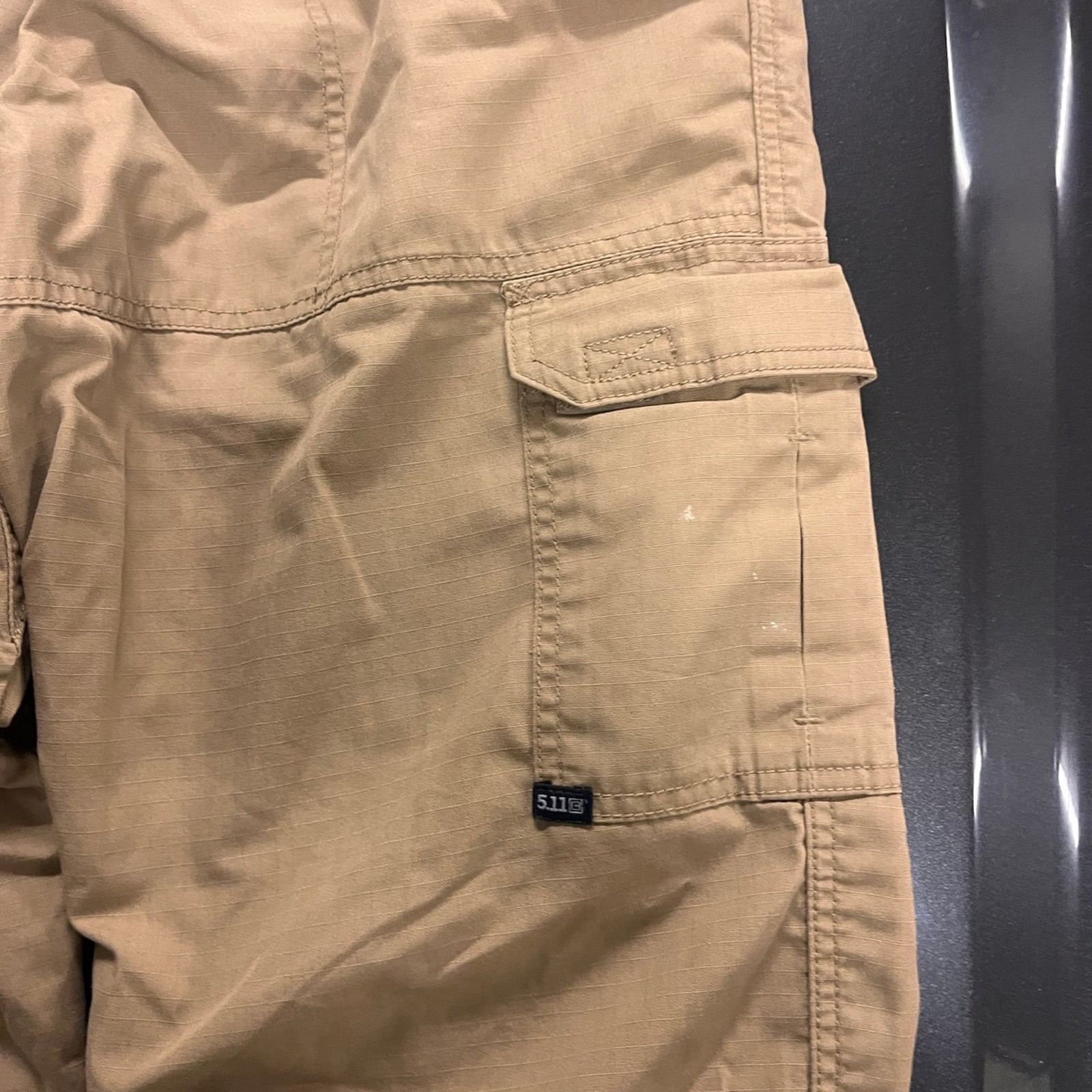Zara Khaki cargo pants Size 27" / US 4 / IT 40 - 3 Thumbnail