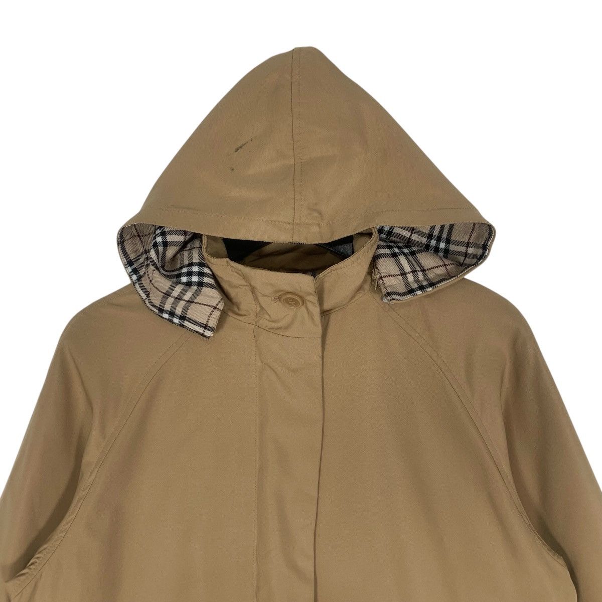 Burberry Burberry London Designer Luxury Nova Check Parka Coat Jacket Size M / US 6-8 / IT 42-44 - 5 Thumbnail