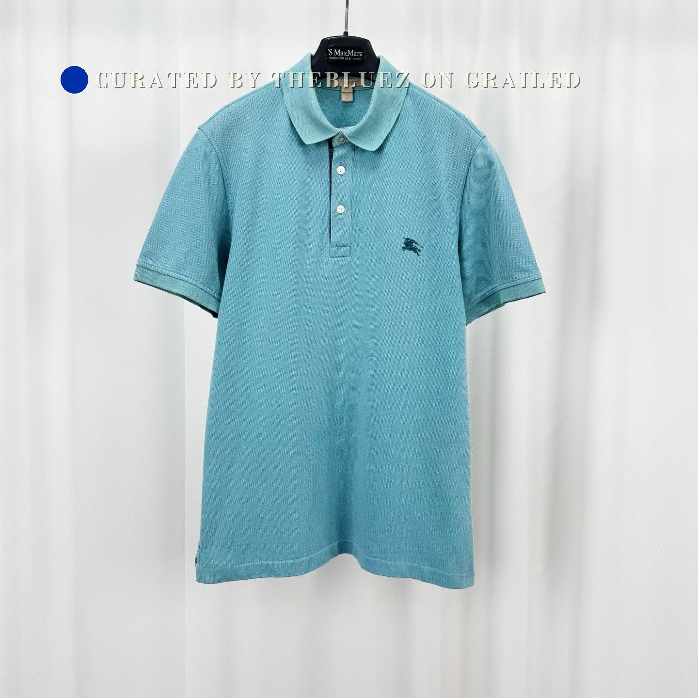 Burberry Burberry Embroidered Horse Polo Shirt Size US S / EU 44-46 / 1 - 1 Thumbnail