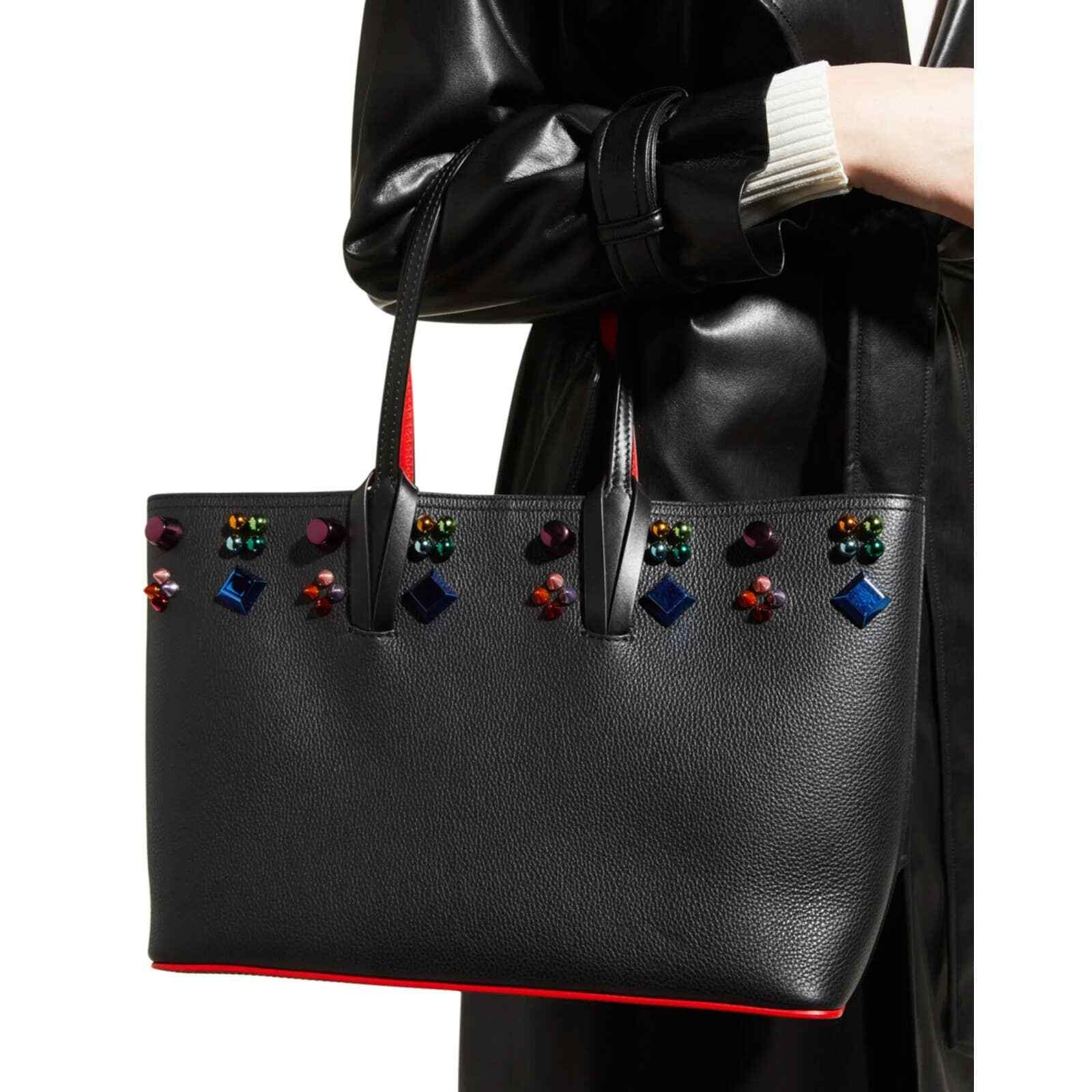 Christian Louboutin Christian Louboutin Multicolor Spike Tote Shoulder Bag Size ONE SIZE - 5 Thumbnail
