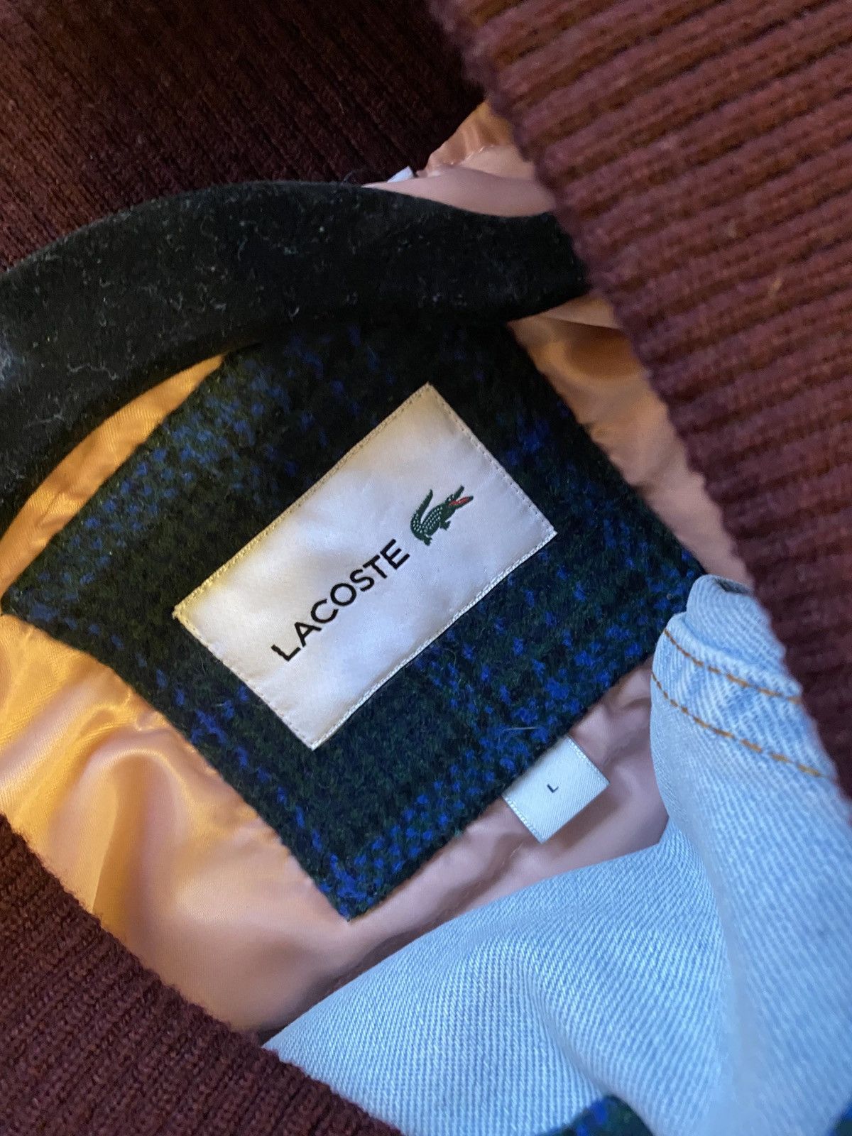 Lacoste Lacoste Varsity Jacket Size US L / EU 52-54 / 3 - 3 Thumbnail