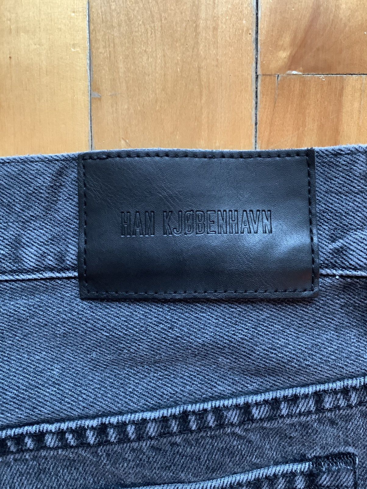 Han Kjobenhavn Han Kjøbenhavn - Faded Black Jeans Size US 34 / EU 50 - 6 Thumbnail