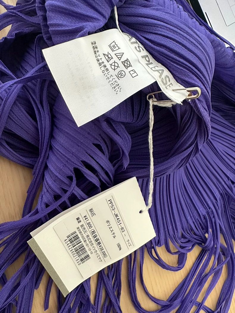 Issey Miyake Issey Miyake size:one size Purple tassel top Size S / US 4 / IT 40 - 5 Thumbnail