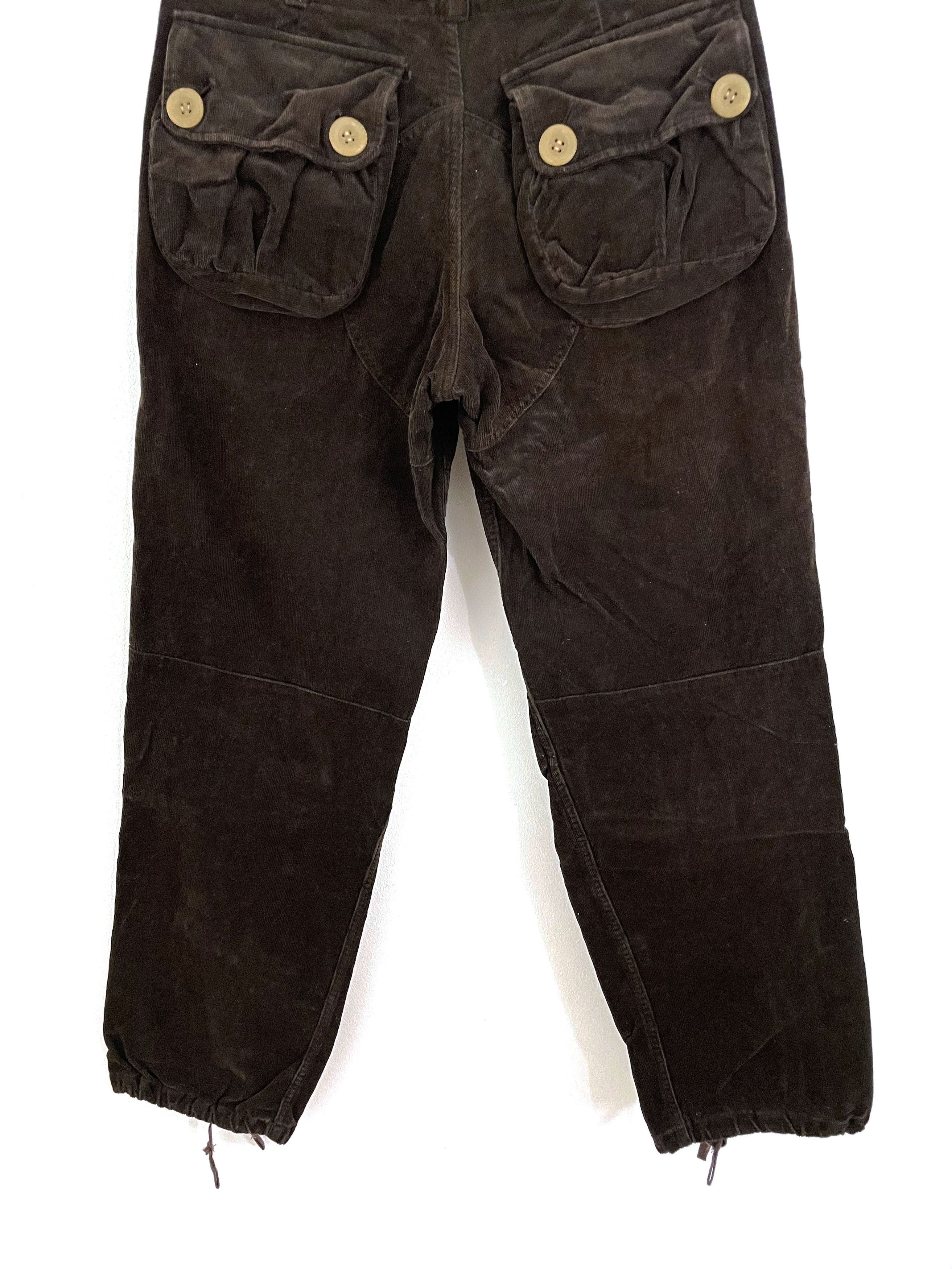 General Research 1998 Corduroy Pocket Pants Size US 30 / EU 46 - 6 Thumbnail