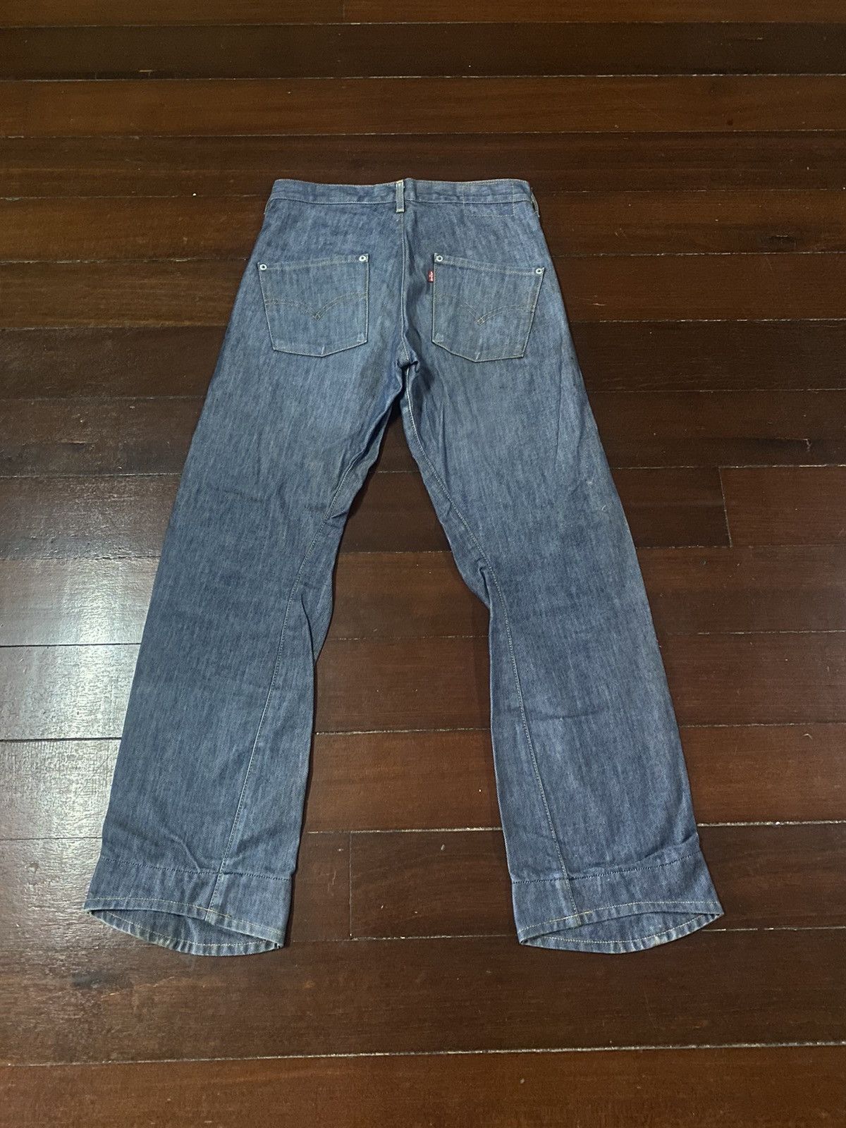 Japanese Brand × Levi's VINTAGE Y2K LEVIS Limited Edition Engineered SILVER Size US 32 / EU 48 - 11 Thumbnail