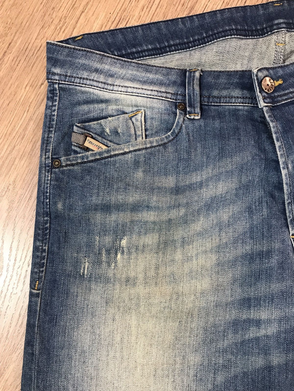 Diesel × Vintage Vintage Diesel Industry Distressed Jeans Darron size 36 Size US 36 / EU 52 - 4 Thumbnail