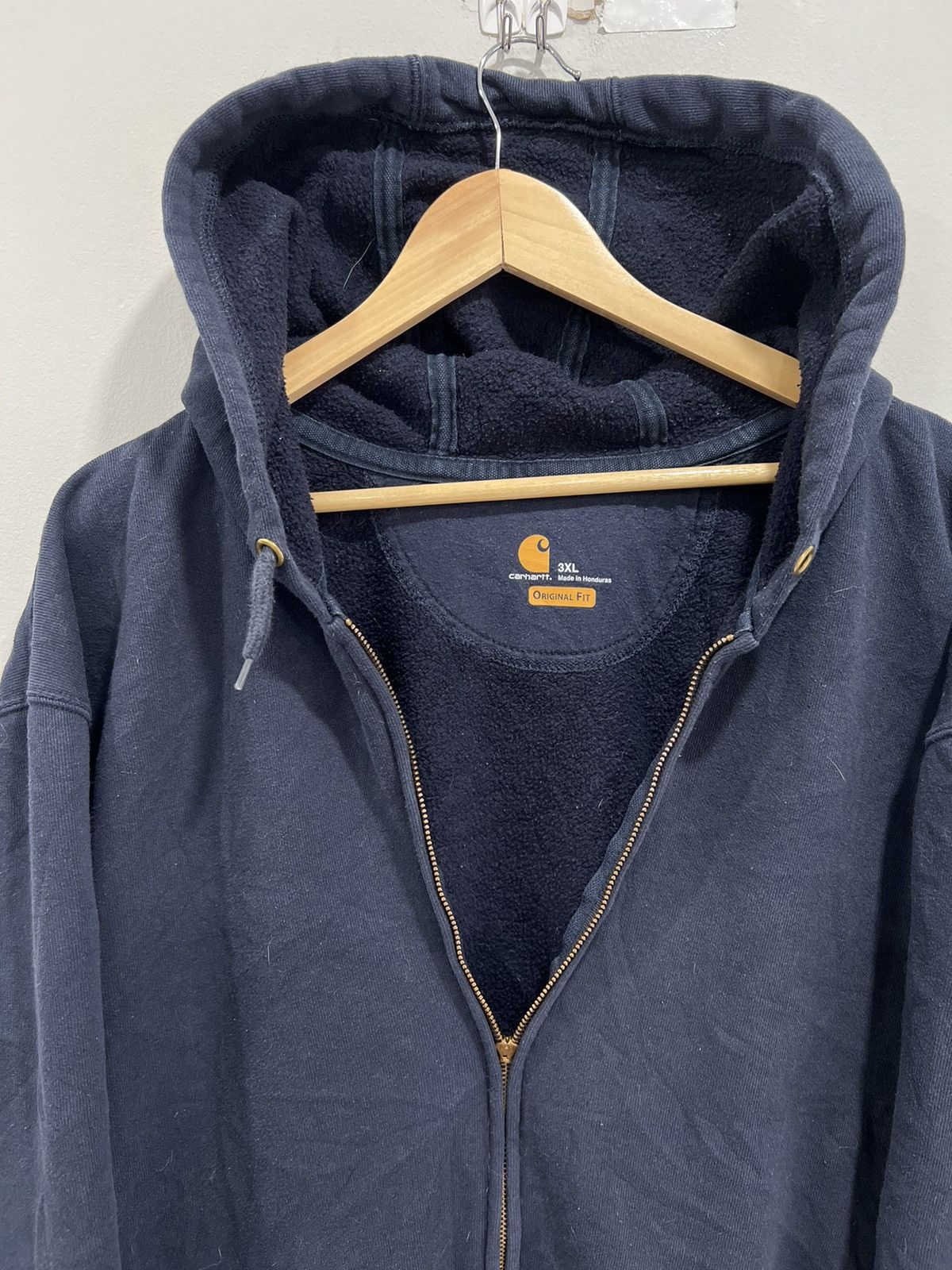 Carhartt Vintage Carhartt Zip Up Hoodie Sweater Zip up Size US XXL / EU 58 / 5 - 4 Thumbnail