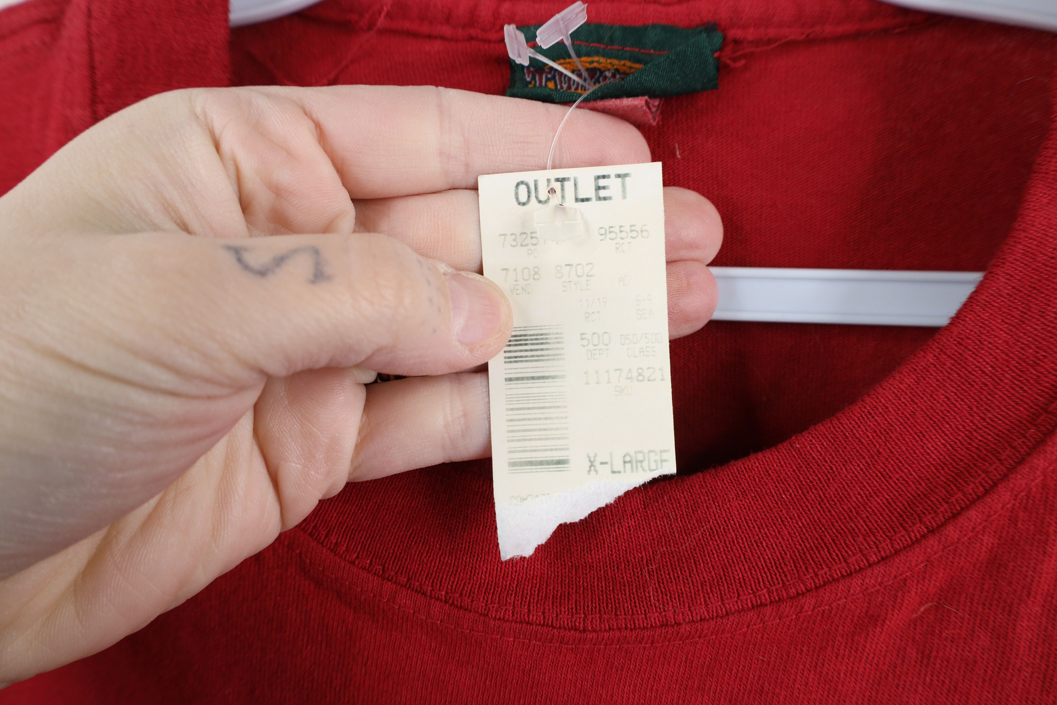 Vintage Deadstock Vintage 90s Streetewear Short Sleeve T-Shirt USA Size US XL / EU 56 / 4 - 7 Thumbnail