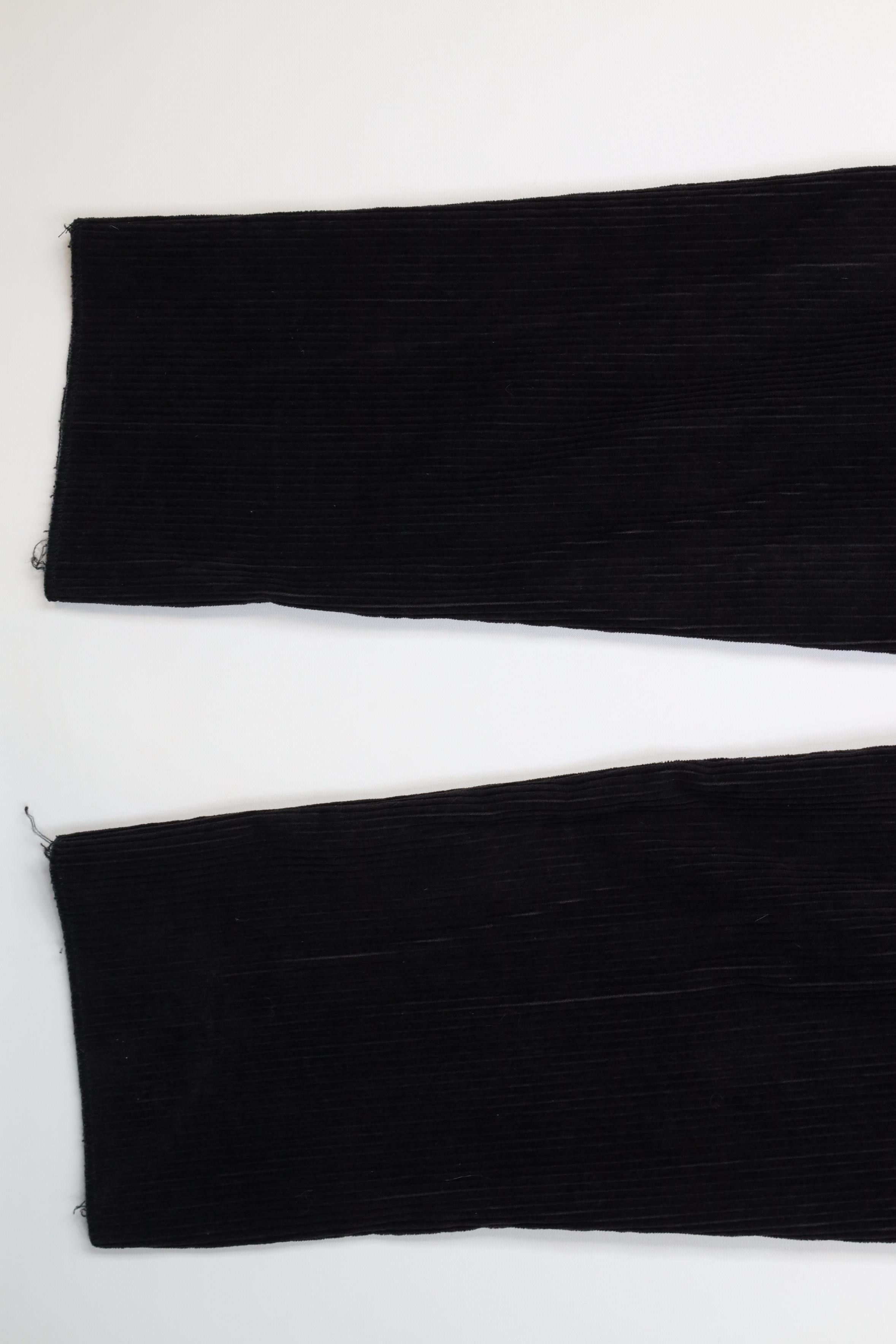 Vintage Vintage 90s Streetwear Wide Leg Corduroy Chino Pants Black Size US 34 / EU 50 - 13 Thumbnail