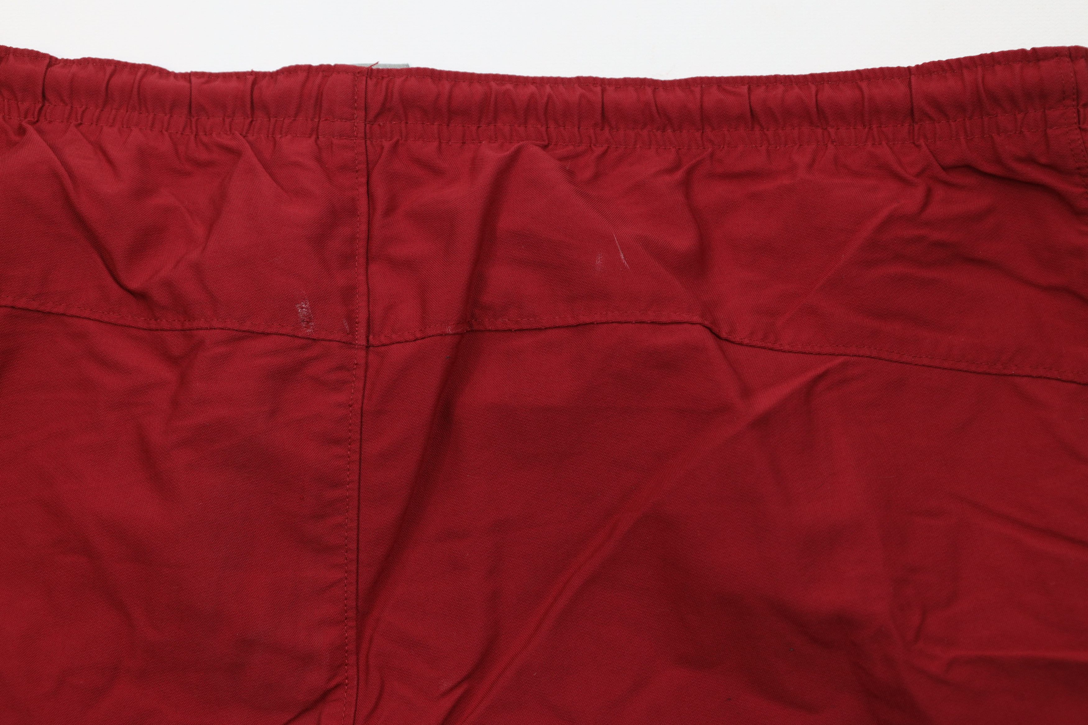 Nike AS IS Vintage Nike Travis Scott Mini Swoosh Shorts Red Size US 36 / EU 52 - 13 Thumbnail