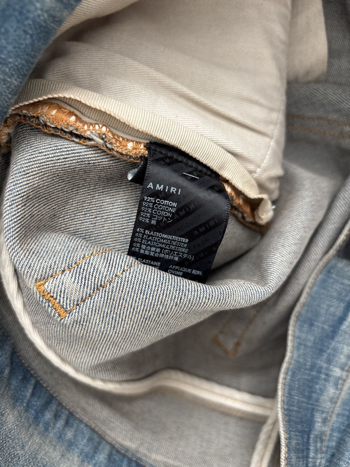 Amiri AMIRI Camo Logo Jean Size US 38 / EU 54 - 3 Thumbnail