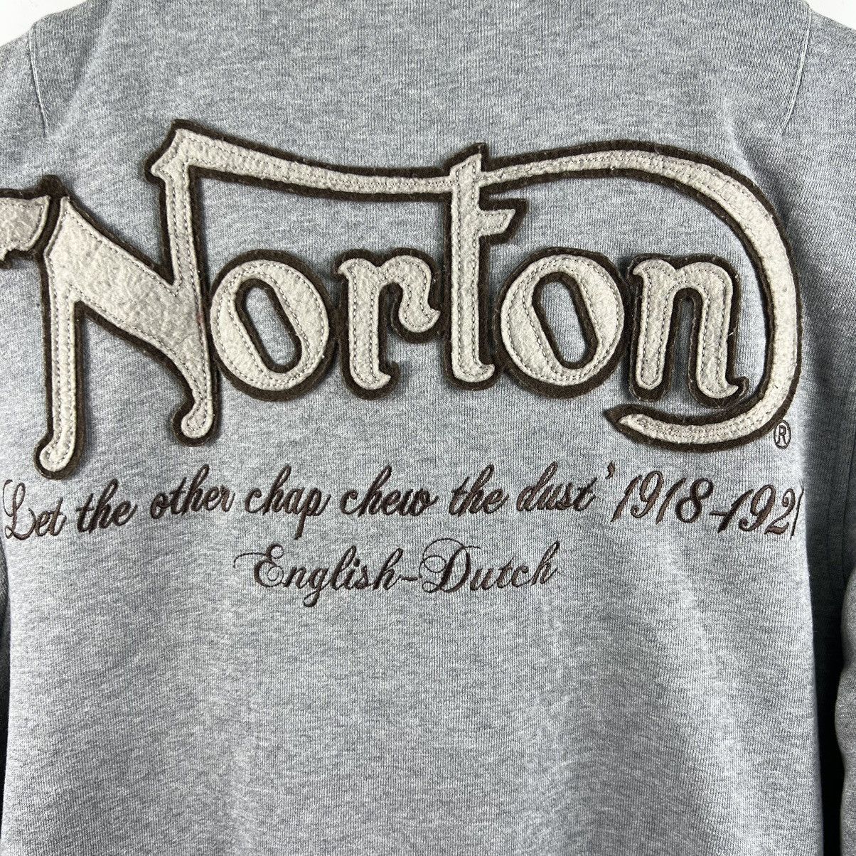 Norton × Vintage 🔥 NORTON RETRO MOTORBIKE JACKET Size US M / EU 48-50 / 2 - 12 Thumbnail