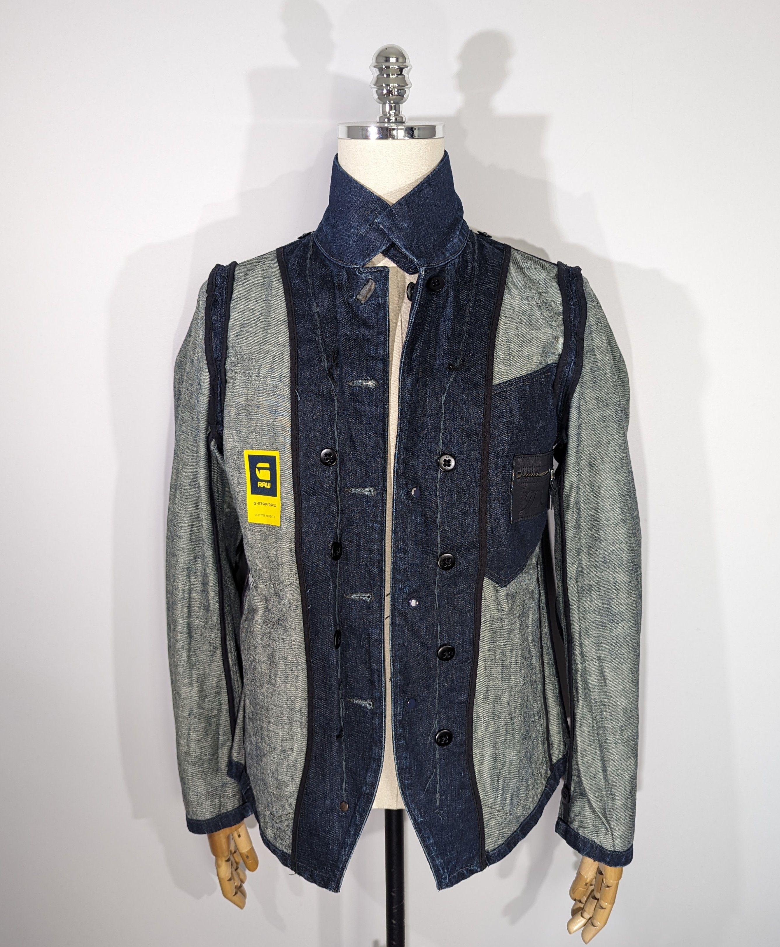 G-Star G-STAR RAW Re Worker Men's Denim Jacket Casual Clothing Size US M / EU 48-50 / 2 - 15 Thumbnail