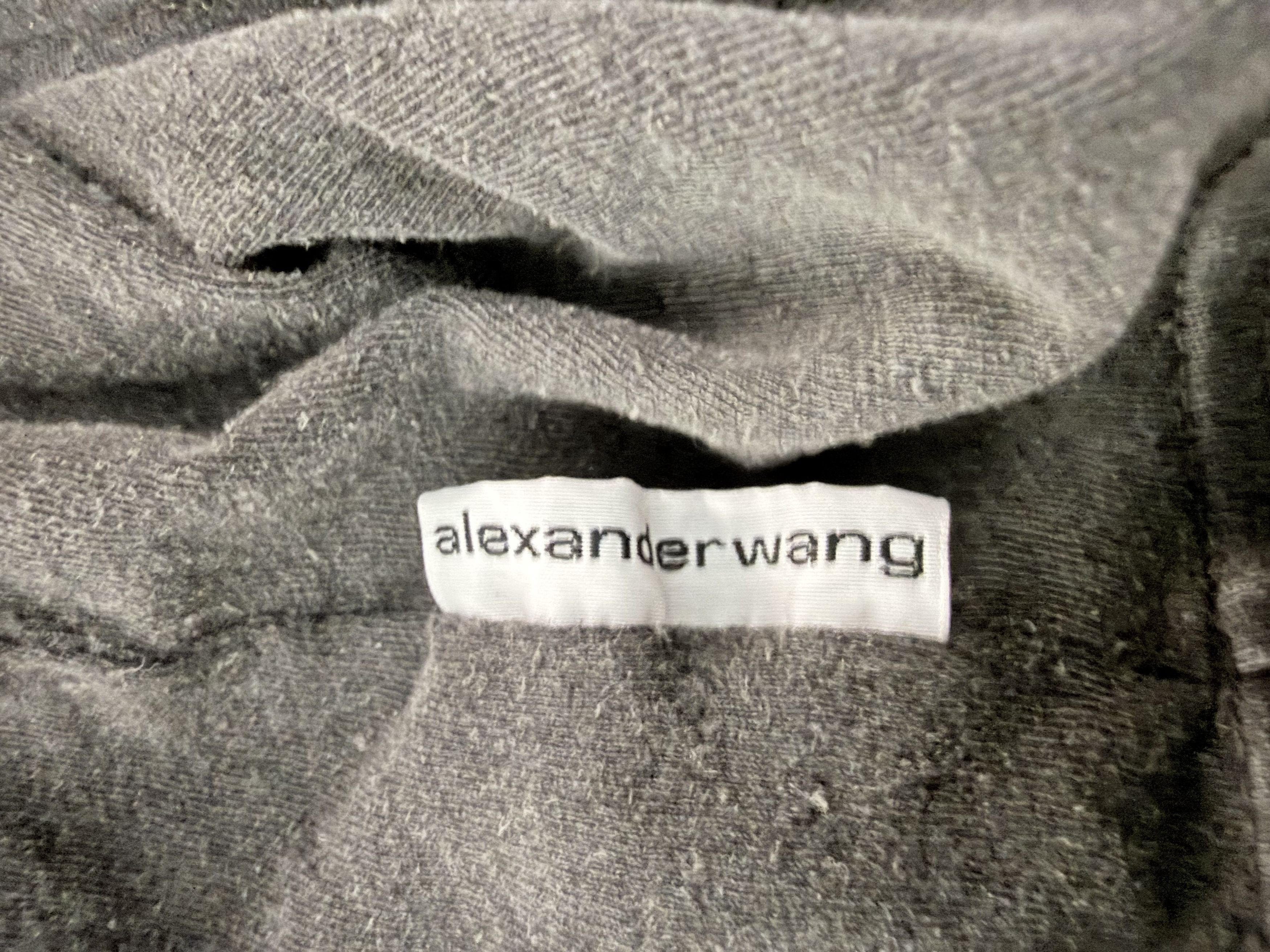 Alexander Wang Oversize Triple Layer Sweatshirt Hooded Distressed Size US S / EU 44-46 / 1 - 15 Thumbnail