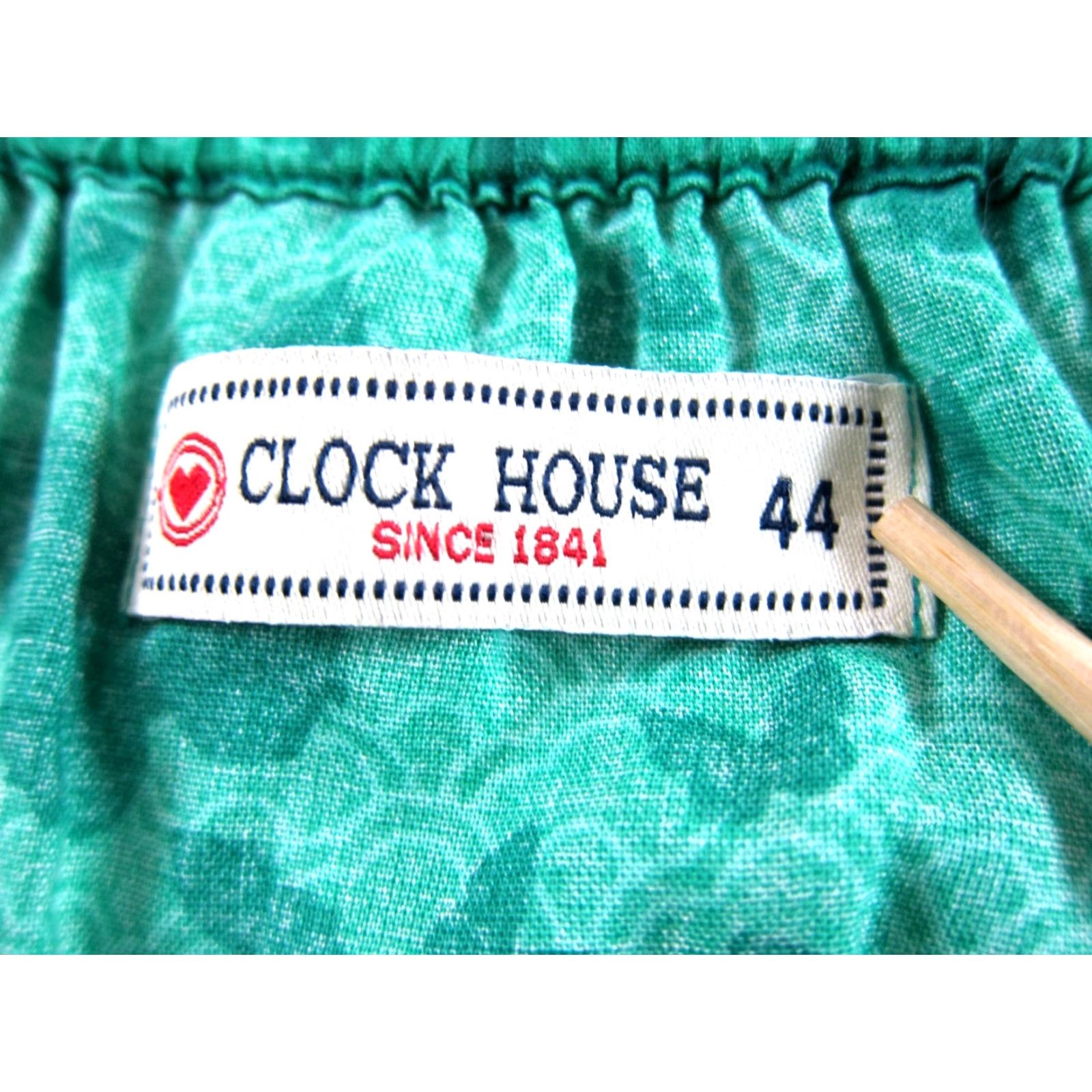 Vintage CLOCK HOUSE Rayon Green Butterfly Sheath Tank Sun Dress Woman Size 44 Large Size L / US 10 / IT 46 - 3 Thumbnail