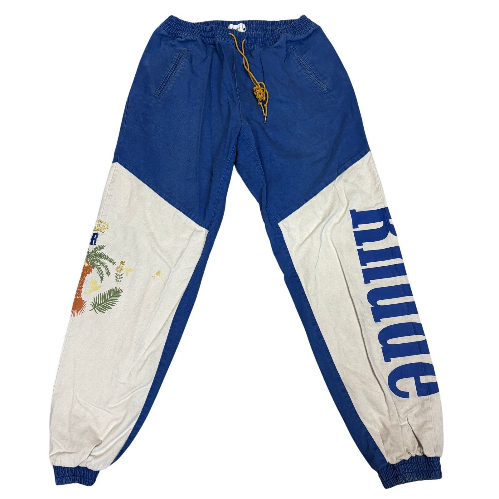 Rhude Rhude Flight Pants SS22 Colorblock Sweatpants Men's 2XL Size US 32 / EU 48 - 1 Thumbnail