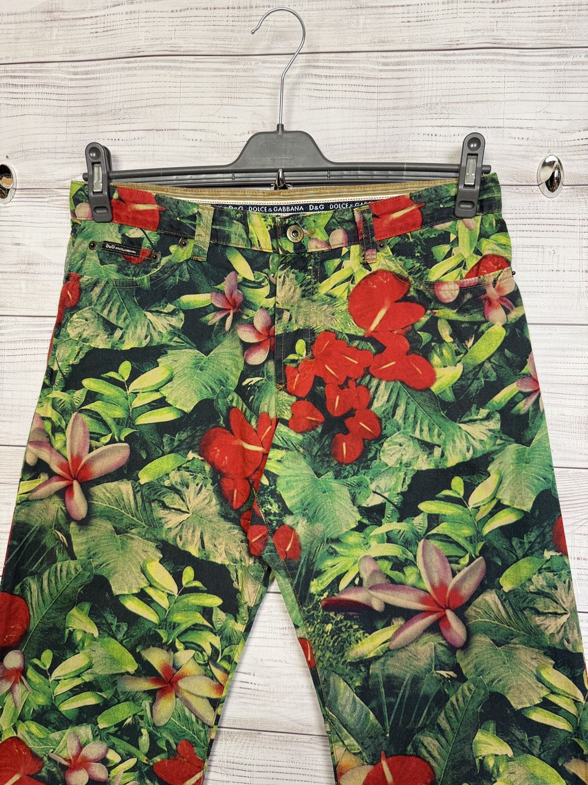 Dolce & Gabbana Dolce&Gabbana flower pants Size US 33 - 3 Thumbnail