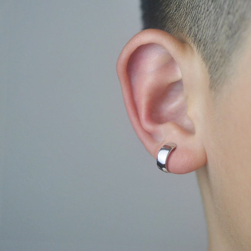 Jewelry × Sterling Silver New Design Earrings One Pairs Chrome Jewelry Size ONE SIZE - 2 Thumbnail