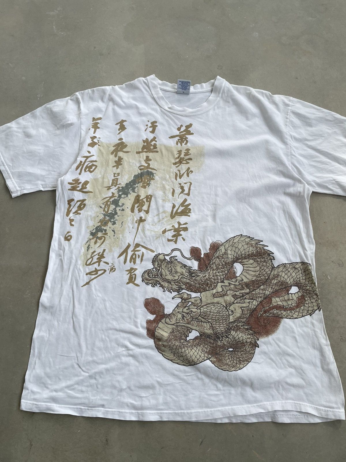 Other CRAZY SHIRT JAPANESE STYLE PRINT TEE Size US XL / EU 56 / 4 - 2 Thumbnail