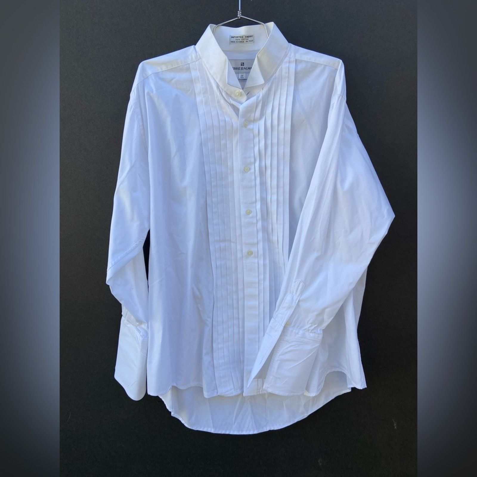 Pierre Balmain Vintage Balmain Tuxedo Shirt/Dress Size XXS / US 00 / IT 34 - 5 Thumbnail