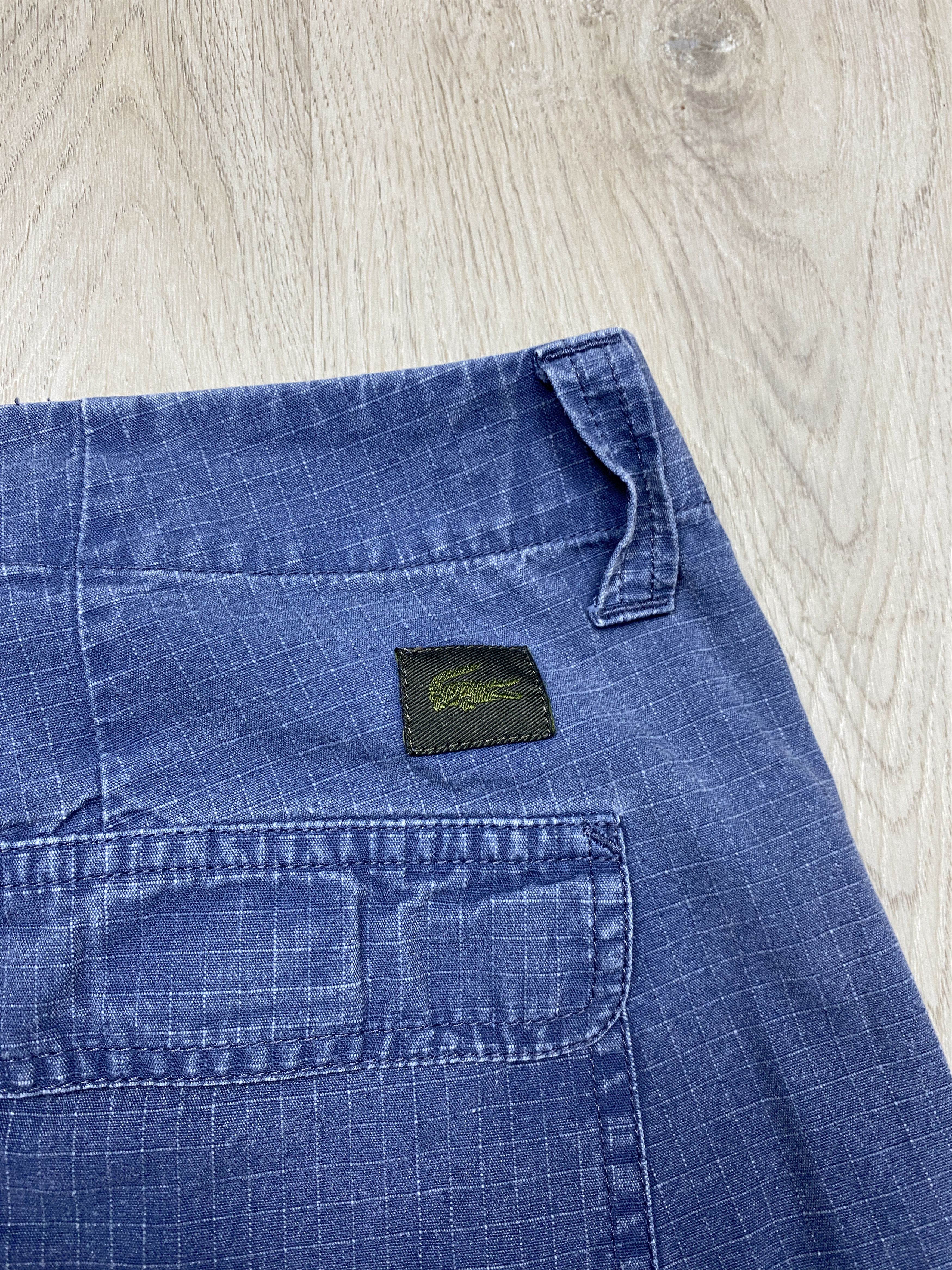 Lacoste × Vintage Lacoste Vintage Mens Cargo Shorts Size US 36 / EU 52 - 9 Thumbnail