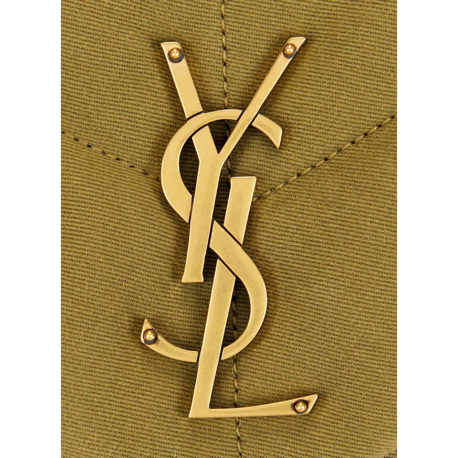 Yves Saint Laurent Saint Laurent Small Puffer Fir Green Gold YSL Crossbody Bag Size ONE SIZE - 7 Thumbnail
