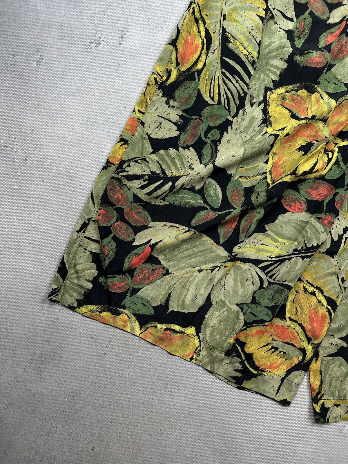 Byblos Byblos Italian Tropical Floral Wide Leg Culottes Archive 90s Size 30" / US 8 / IT 44 - 4 Thumbnail