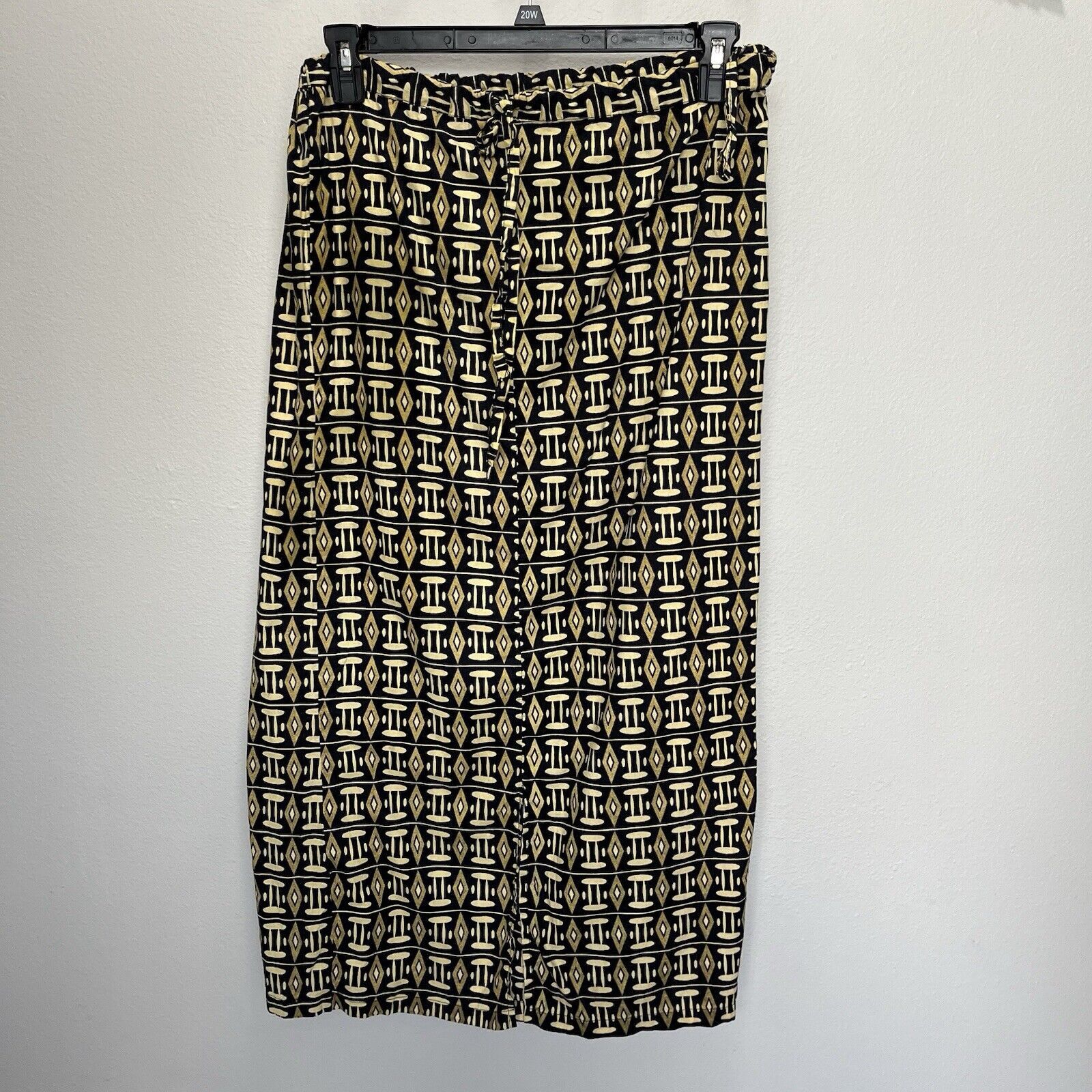 Vintage The African Village | Vintage Black Yel Dress & Skirt Set Size ONE SIZE - 5 Thumbnail