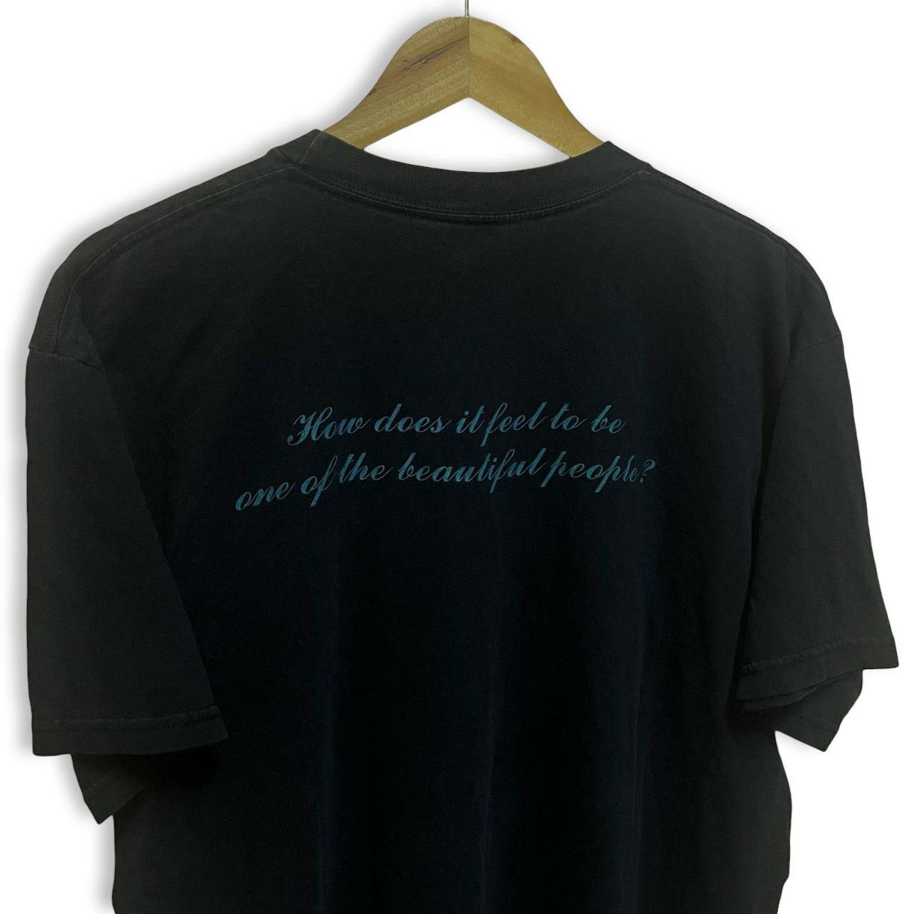 Band Tees Vintage 1997 Marilyn Manson The Beautiful People T Shirt Size US L / EU 52-54 / 3 - 4 Thumbnail