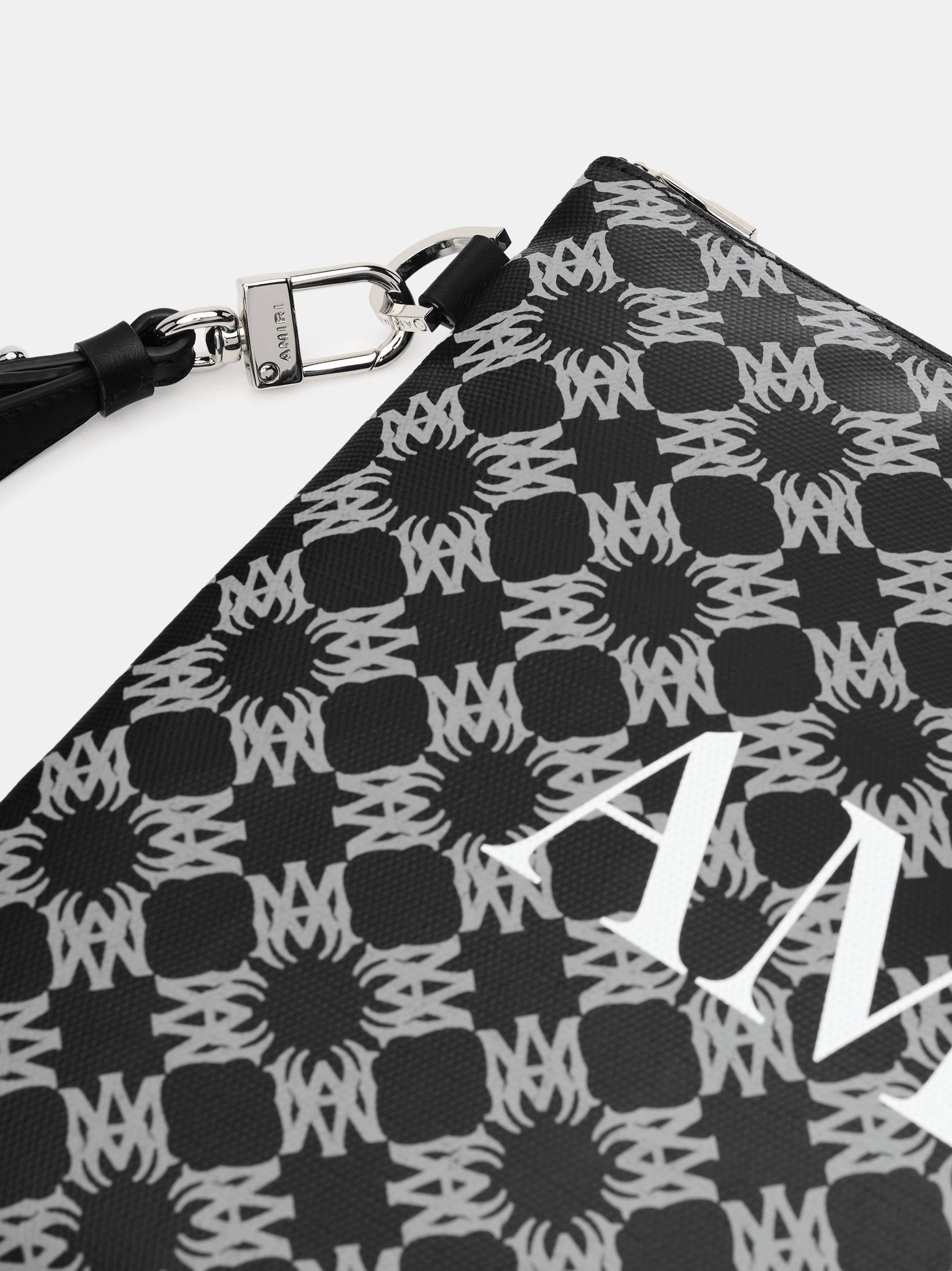 Amiri o1orln1025 Size: OS / MA Quad Large Zip Pouch With Strap Size ONE SIZE - 3 Thumbnail