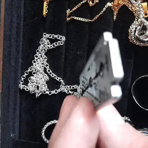 Other Judas Priest Blade Razor Shape Pendant Necklace Size ONE SIZE - 4 Thumbnail