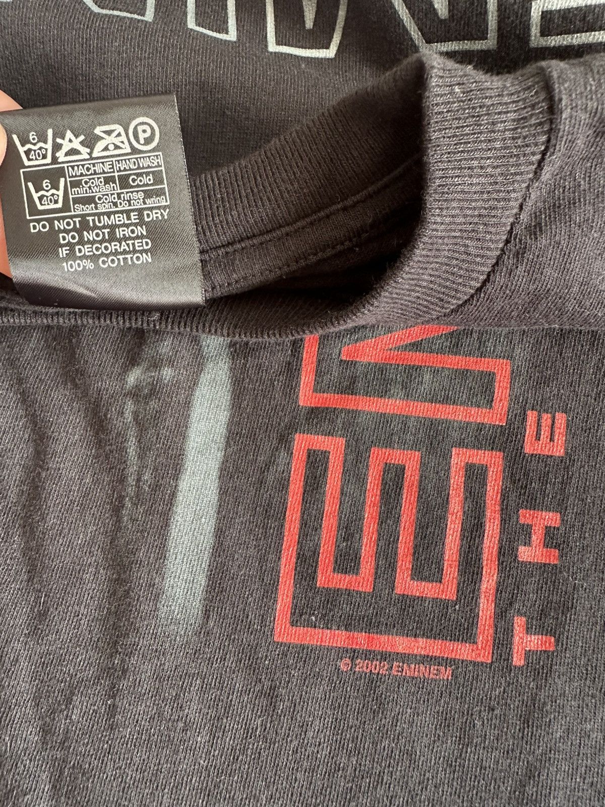 Eminem Vintage The Eminem Show Tour 2002 Rap-Tees Size Large RARE Size US L / EU 52-54 / 3 - 4 Thumbnail