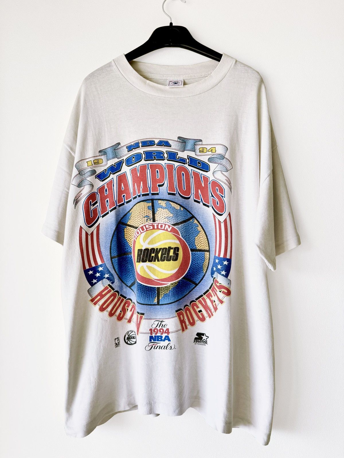 NBA Houston Rockets World Champions 1994 XL Single Stitch