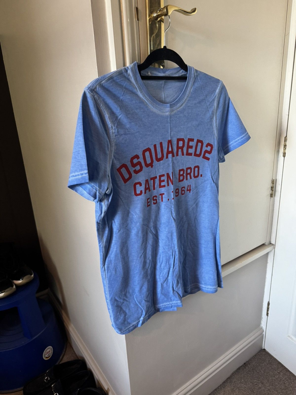 Dsquared2 Dsquared2 blue t shirt size medium Size US M / EU 48-50 / 2 - 2 Thumbnail